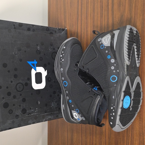 Q4 Sports Q4MB-013 Jet Black Basketball Shoes Size Men\'s 11 main image 4